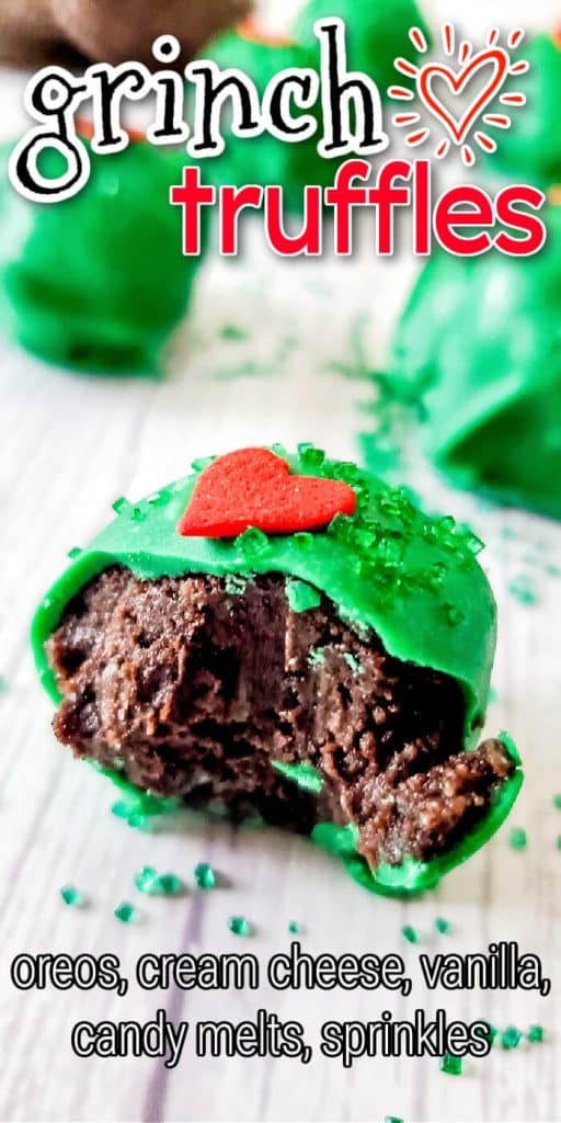 BEST CHRISTMAS GRINCH TRUFFLES