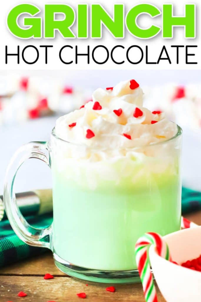 EASY GRINCH HOT CHOCOLATE