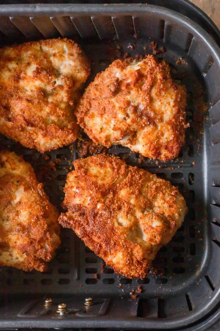 AIR FRYER GARLIC PARMESAN CHICKEN