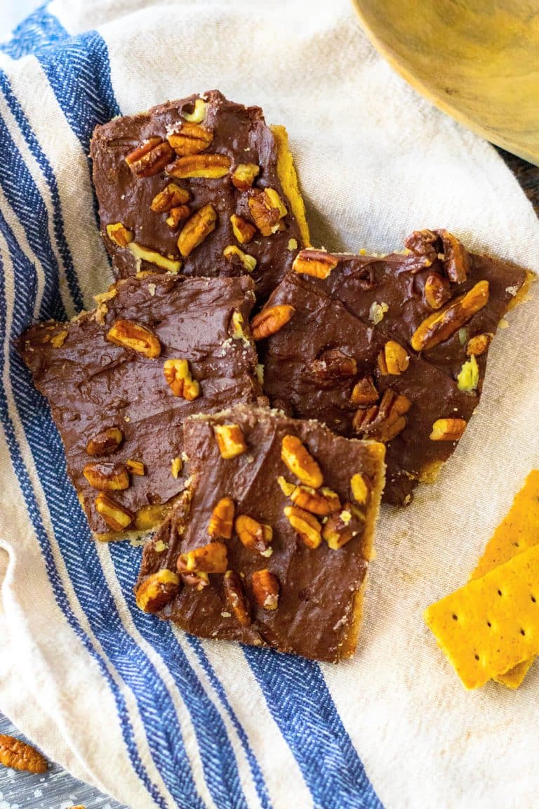 GRAHAM CRACKER TOFFEE
