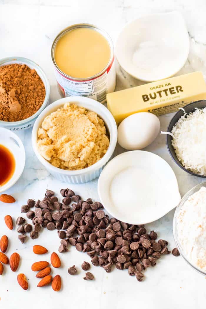ALMOND JOY COOKIE INGREDIENTS