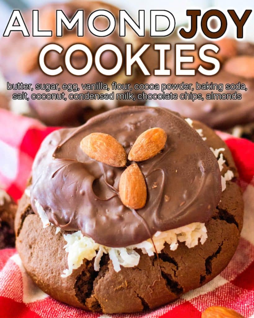ALMOND JOY COOKIES