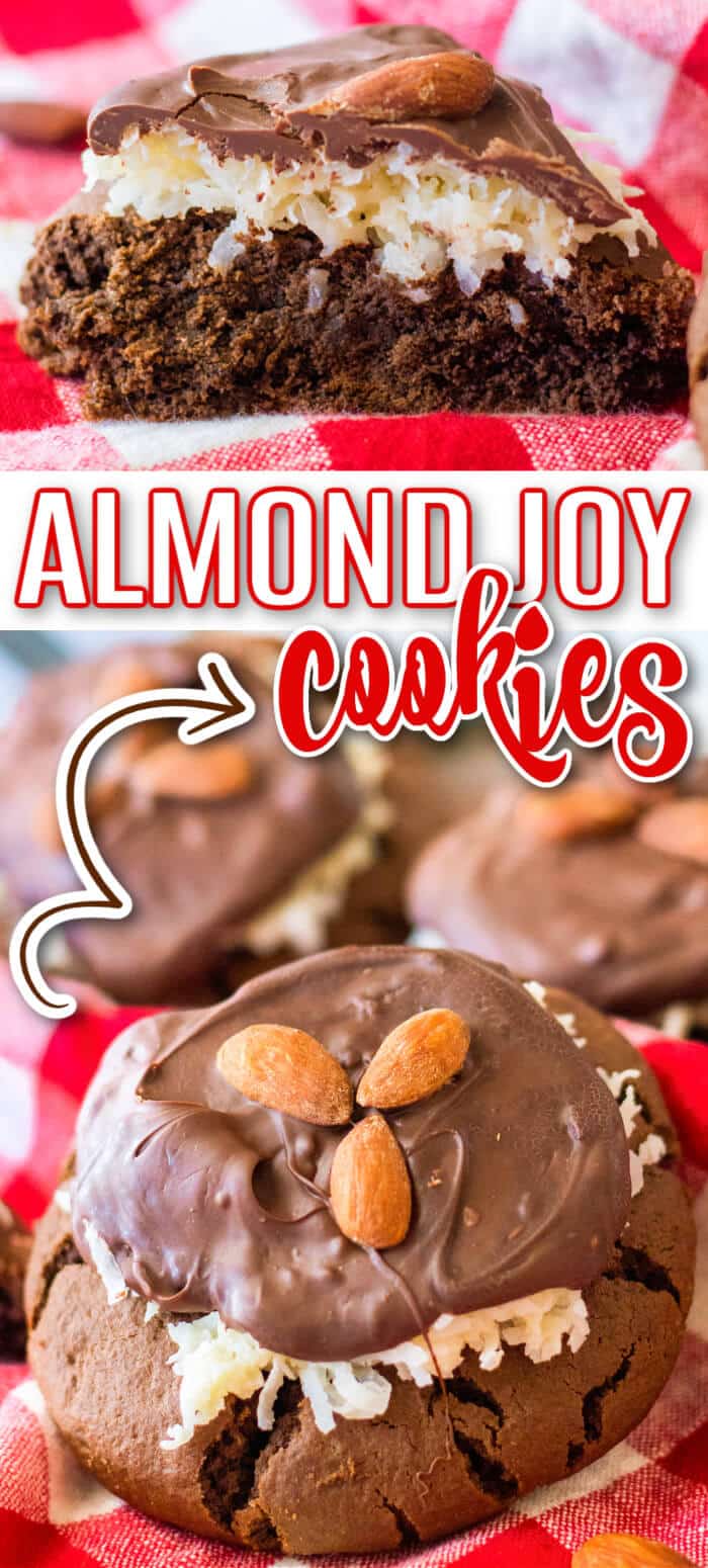 BEST ALMOND JOY COOKIES
