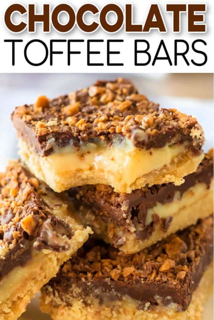 BEST CHOCOLATE TOFFEE BARS