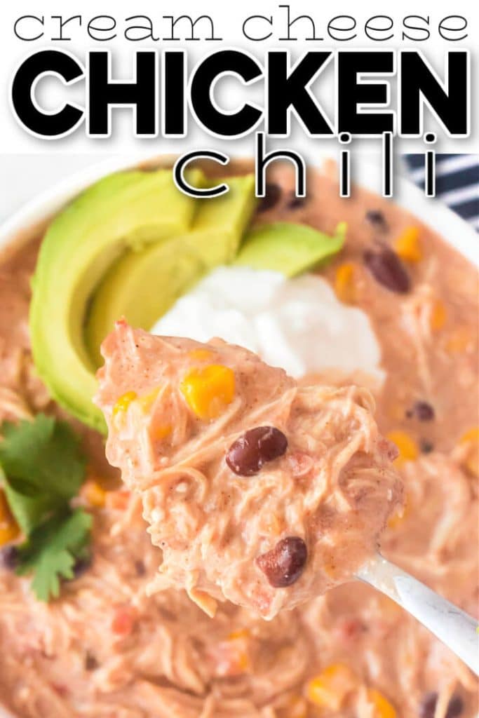 BEST CREAM CHEESE CHICKEN CHILI RECIPE