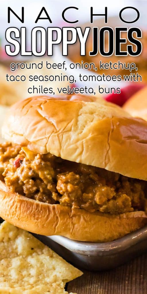BEST NACHO SLOPPY JOES RECIPE