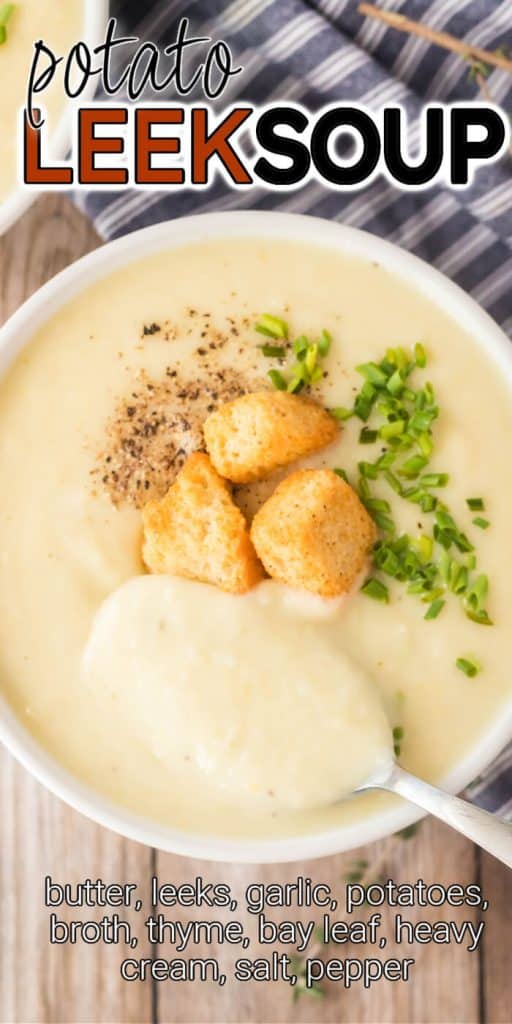 BEST POTATO LEEK SOUP RECIPE