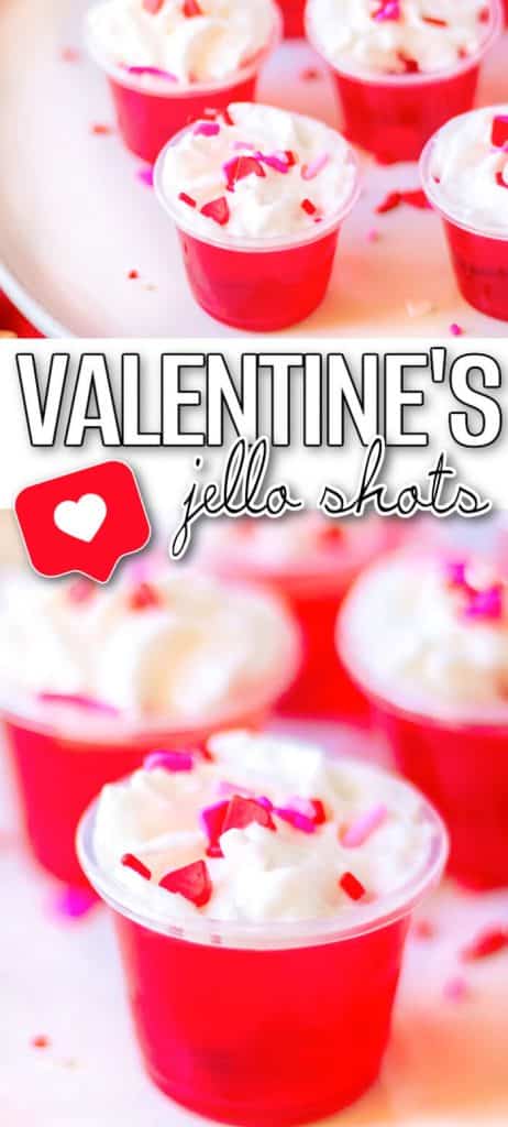 BEST VALENTINE'S JELLO SHOTS