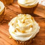 CHAMPAGE CUPCAKES