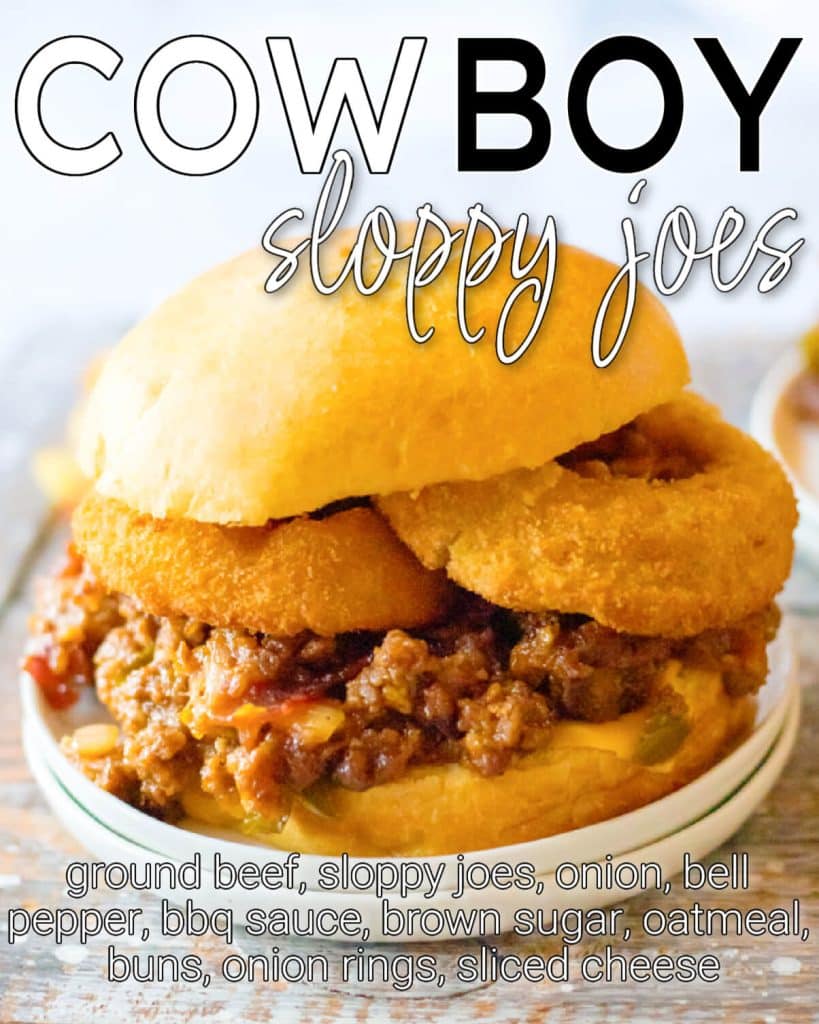 COWBOY SLOPPY JOES RECIPE