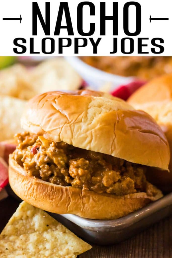 EASY NACHO SLOPPY JOES