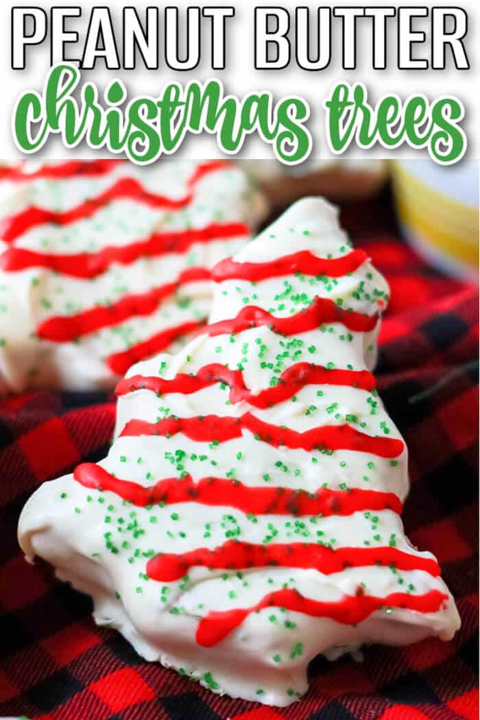 Peanut butter Christmas trees are fun treats peanut butter chocolate treats full of holiday cheer. They're even better than Reeses! EASY PEANUT BUTTER CHRISTMAS TREES