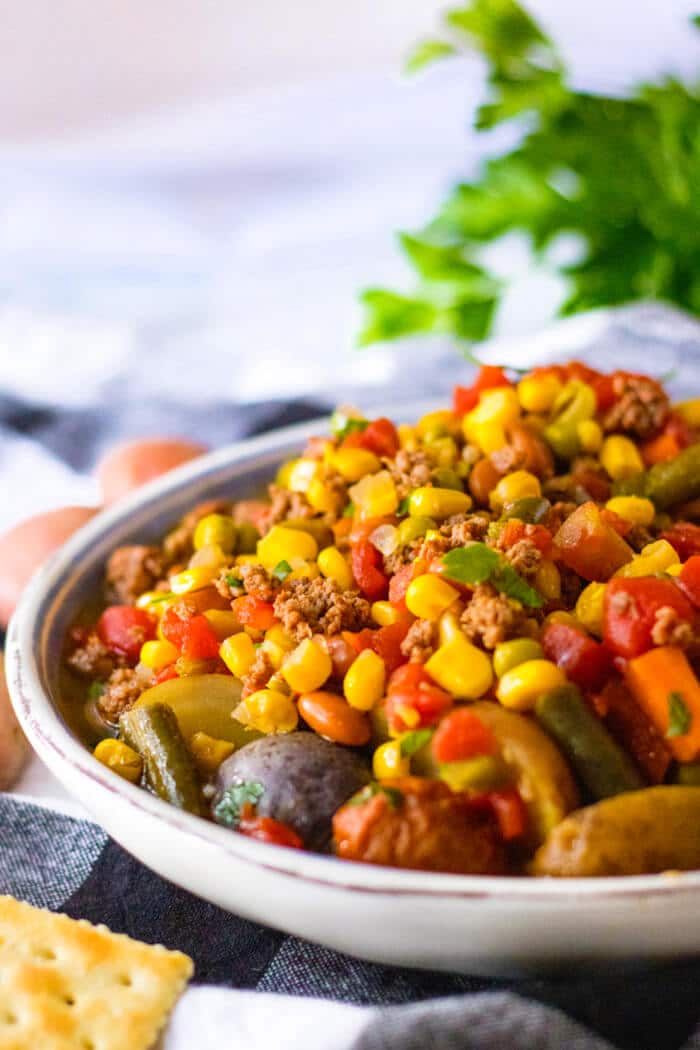 HOMEMADE COWBOY STEW RECIPE