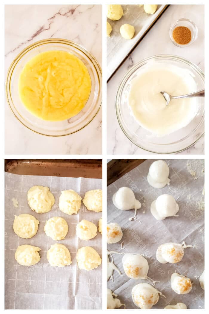 Champagne truffles are a decadent dessert made with white chocolate, cream and champagne topped with gold sprinkles for extra fancy flair! HOW TO MAKE CHAMPAGNE TRUFFLES