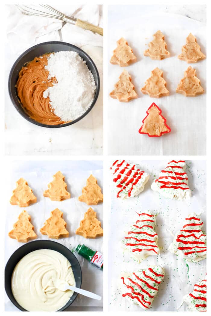 Peanut butter Christmas trees are fun treats peanut butter chocolate treats full of holiday cheer. They're even better than Reeses! HOW TO MAKE PEANUT BUTTER CHRISTMAS TREES