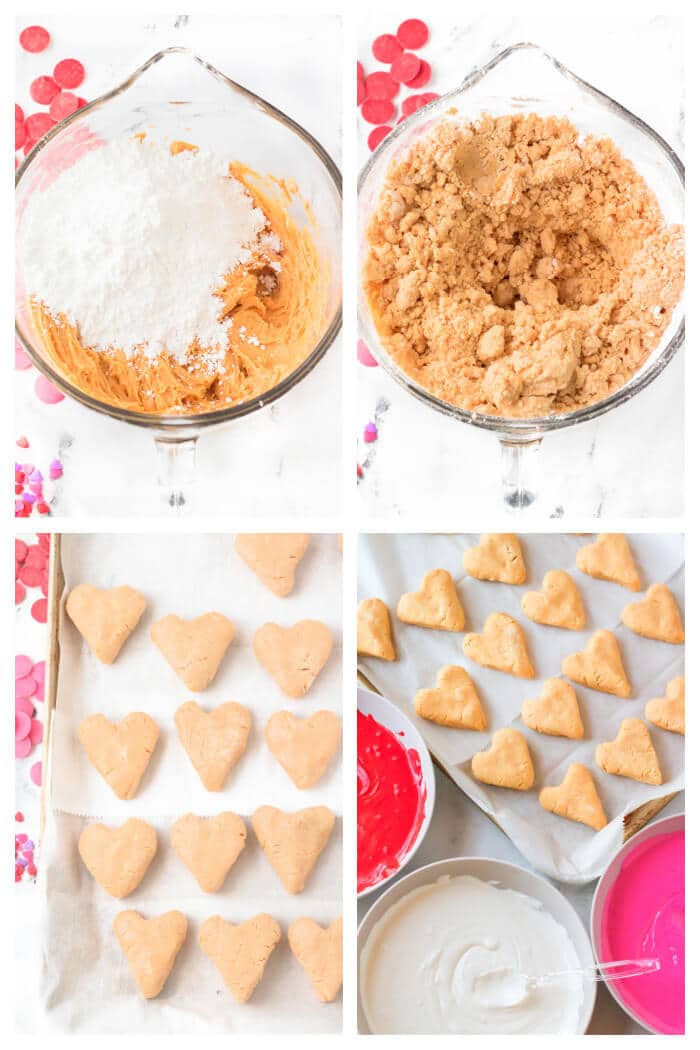 HOW TO MAKE PEANUT BUTTER HEARTS