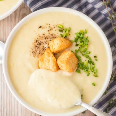 POTATO LEEK SOUP
