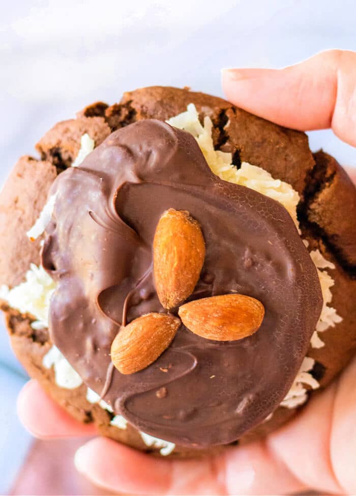 RECIPE FOR ALMOND JOY COOKIES