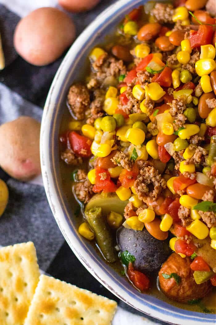 RECIPE FOR COWBOY STEW