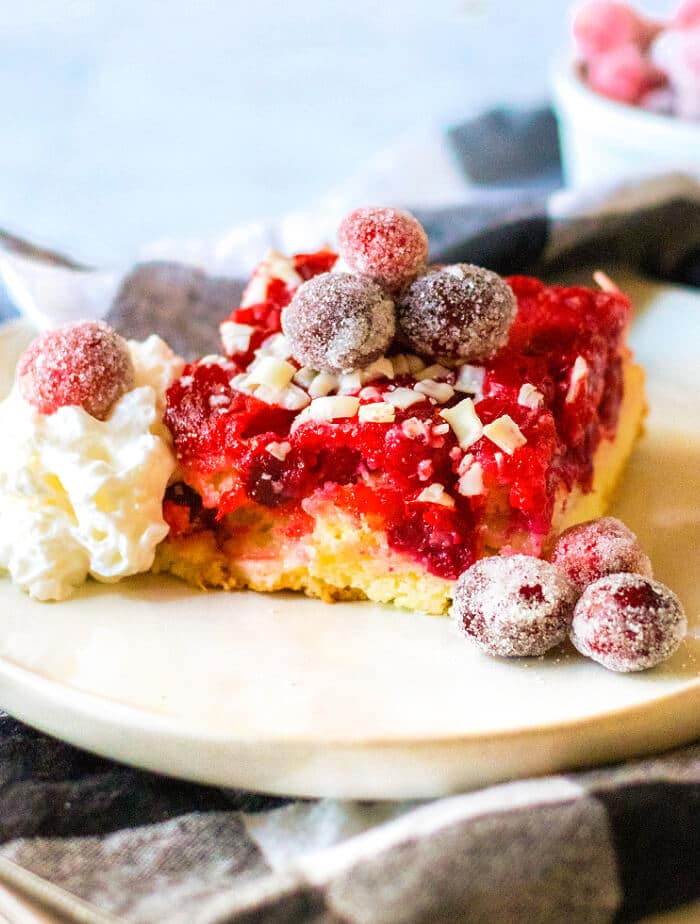 Sugared cranberries are incredibly easy to make, the perfect combo of sweet and tart and a beautiful garnish for your holiday recipes! RECIPE FOR SUGARED CRANBERRIES