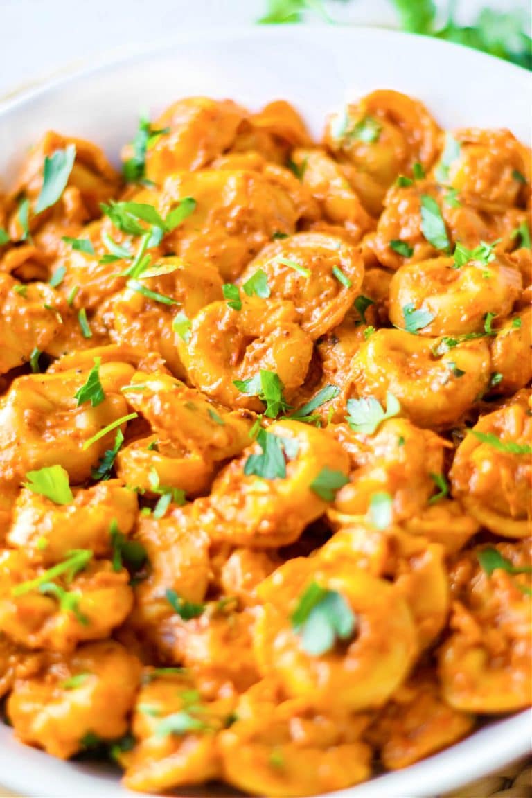 ROASTED RED PEPPER TORTELLINI