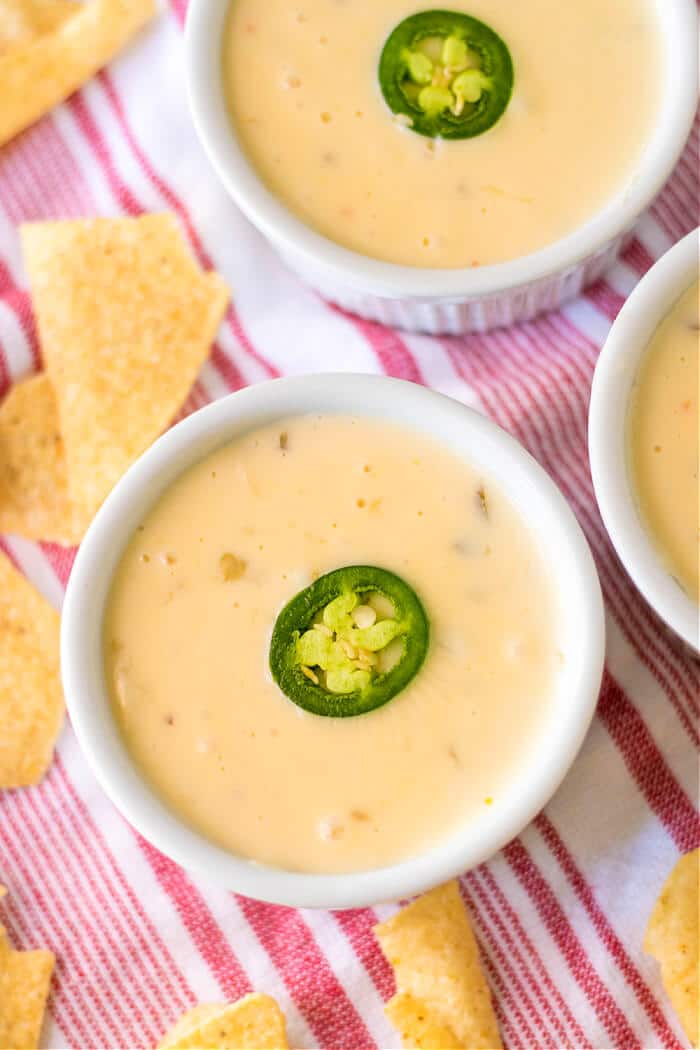 SLOW COOKER WHITE QUESO