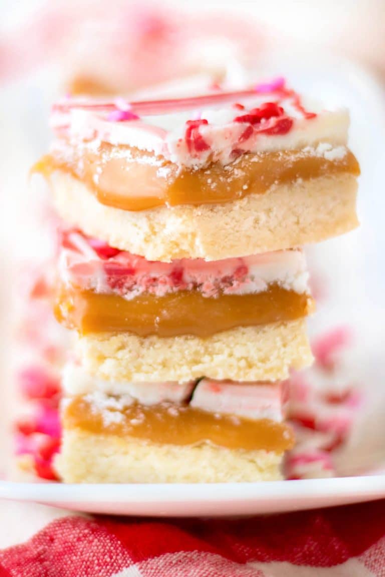 VALENTINE'S MILLIONAIRE BARS RECIPE