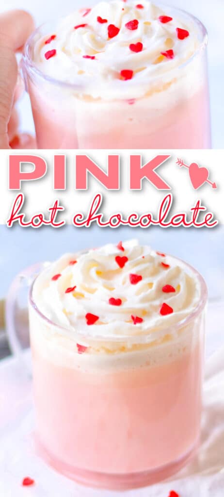 BEST PINK HOT CHOCOLATE