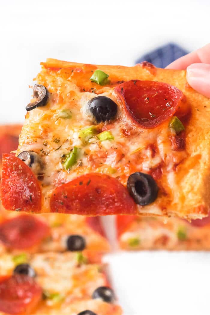 CRESCENT DOUGH PIZZA