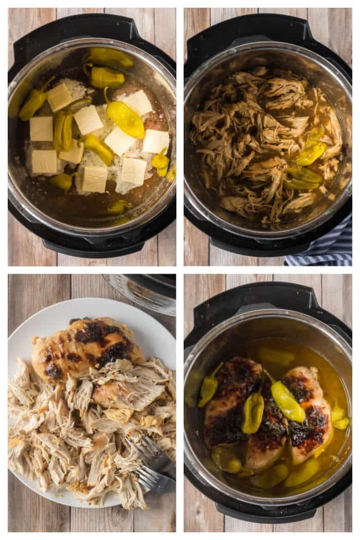 Mississippi chicken is a simple and delicious one pot meal made with shredded chicken and a tangy savory gravy. HOW TO MAKE MISSISSIPPI CHICKEN