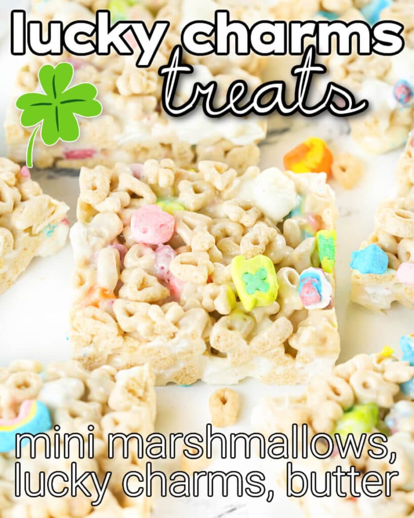 LUCKY CHARMS RICE KRISPIE TREATS