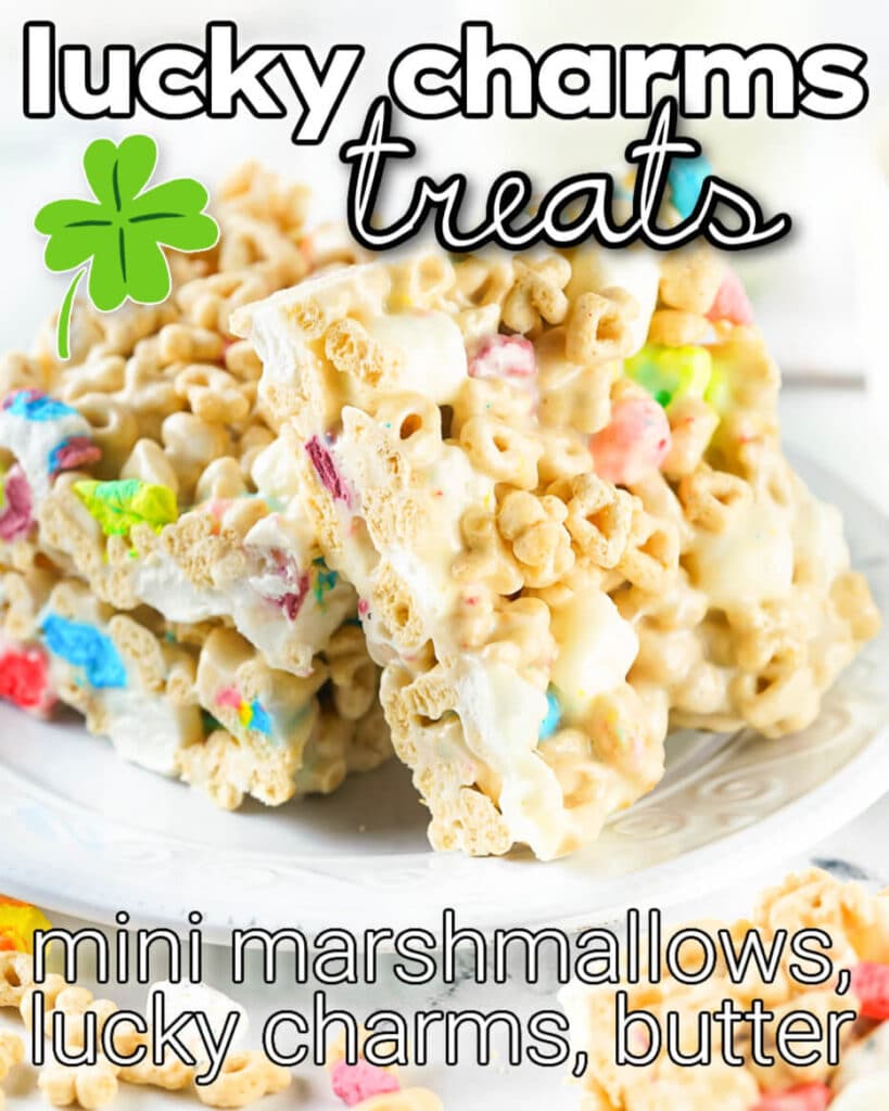 LUCKY CHARMS RICE KRISPIE TREATS
