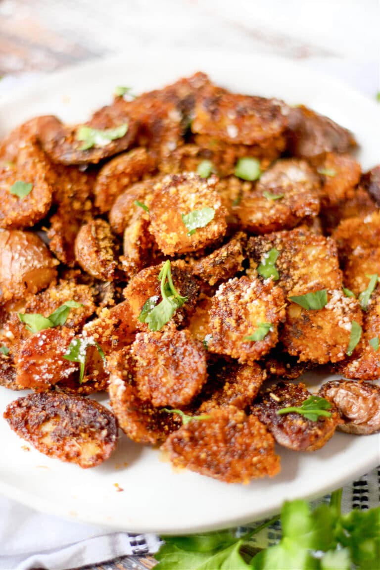PARMESAN ROASTED POTATOES