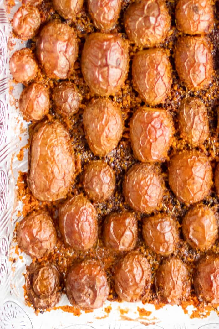 ROASTED PARMESAN POTATOES