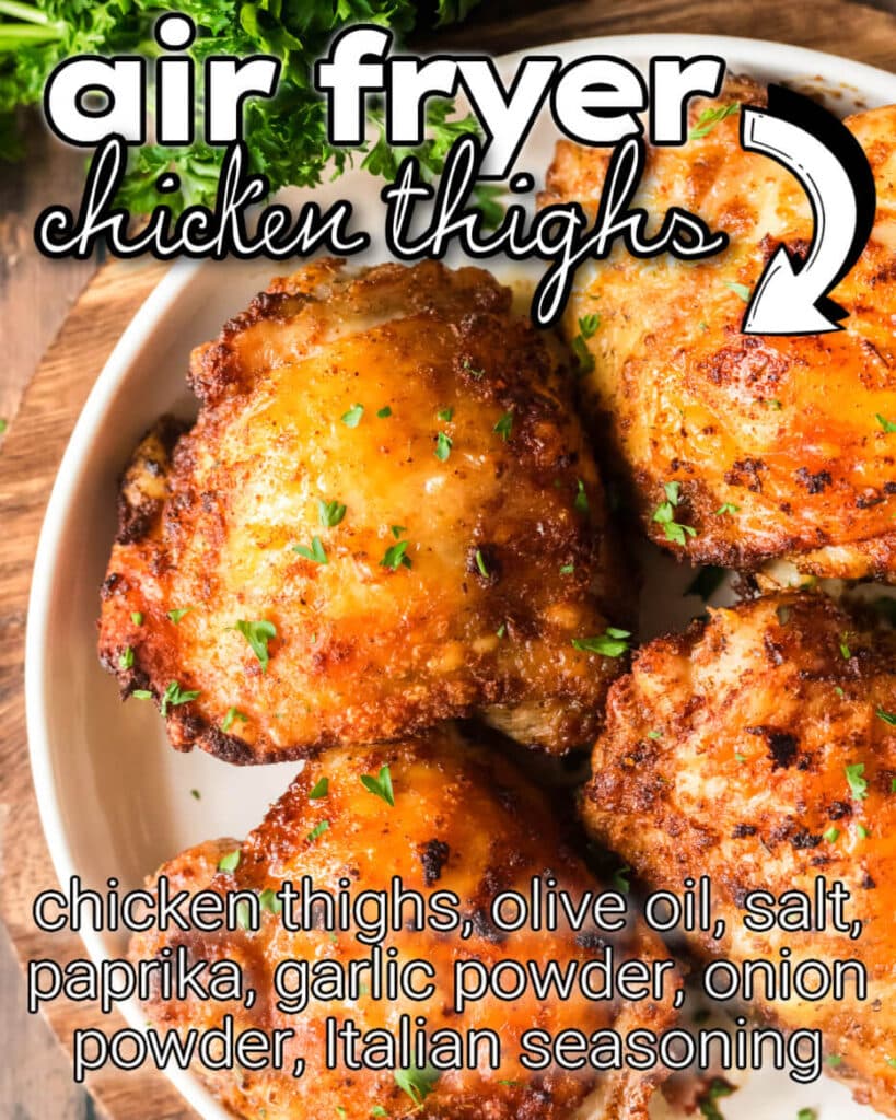 AIR FRYER CHICKEN THIGHS