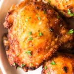 AIR FRYER CHICKEN THIGHS RECIPE