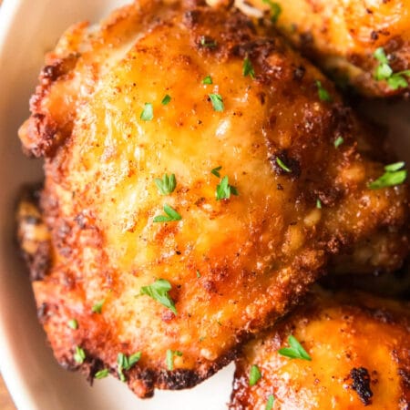 AIR FRYER CHICKEN THIGHS RECIPE