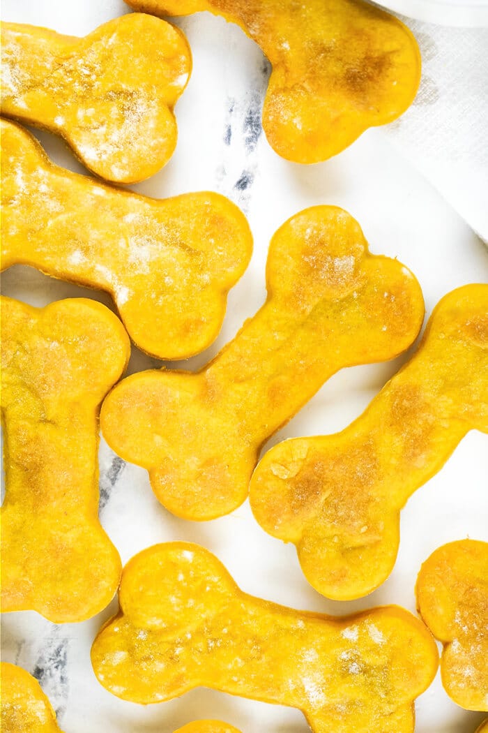 Air fryer dog treats are made with just 4 simple ingredients to give your dog an easy tasty snack anytime! AIR FRYER DOG BISCUITS