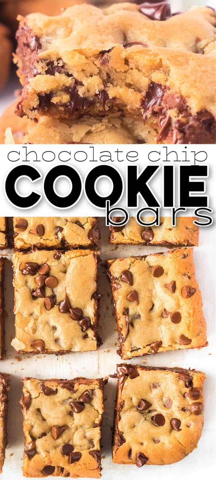 BEST CHOCOLATE CHIP COOKIE BARS