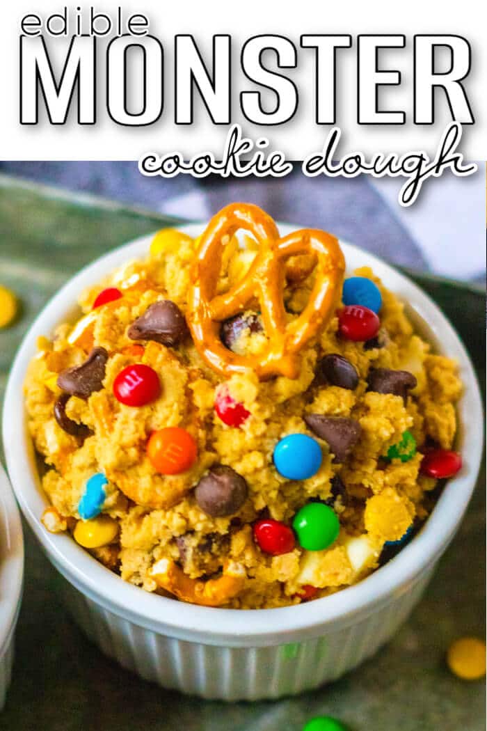 BEST EDIBLE MONSTER COOKIE DOUGH