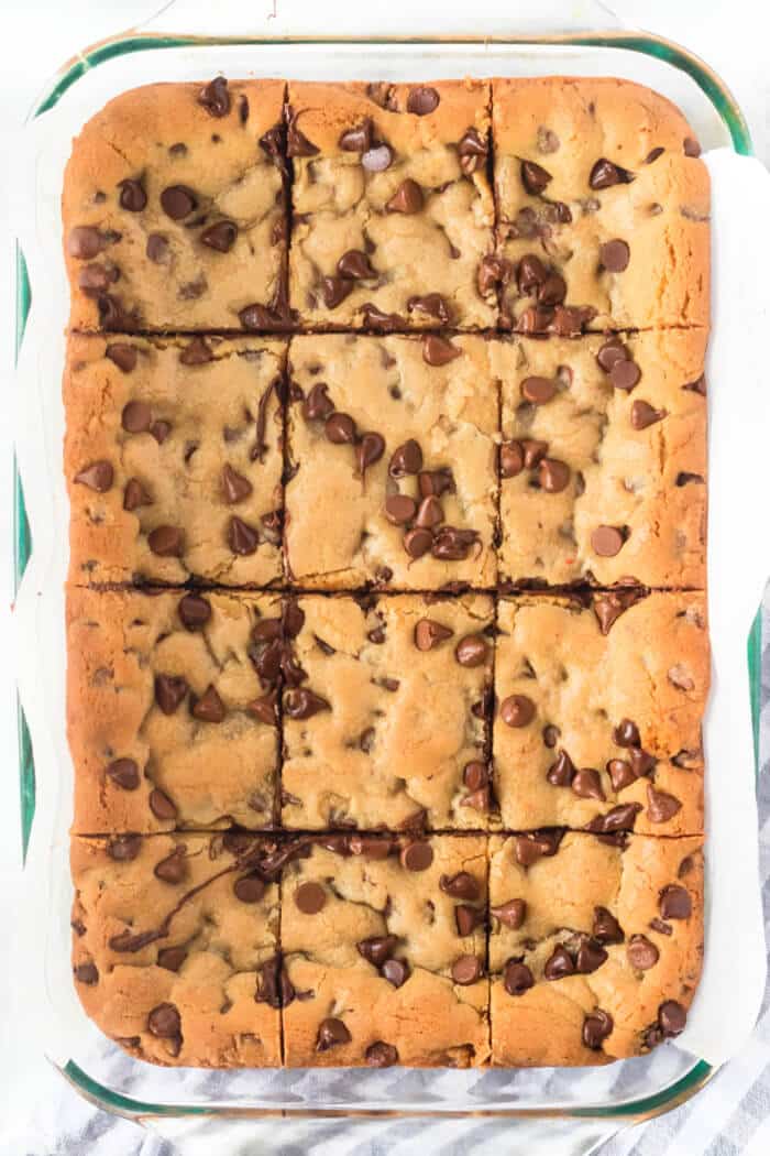 BEST RECIPE FOR CHOCOLATE CHIP COOKIE BARS