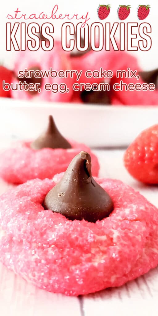 BEST STRAWBERRY KISS COOKIES RECIPE