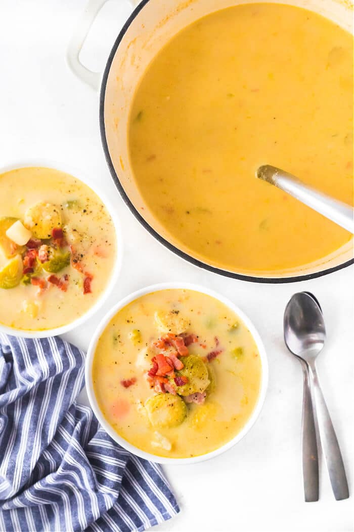 BRUSSELS SPROUT SOUP