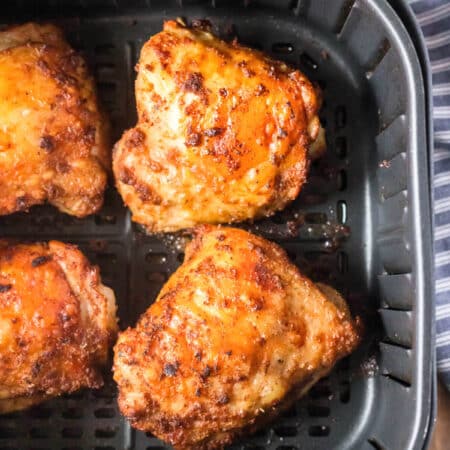COOKING CHICKEN THIGHS IN AIR FRYER