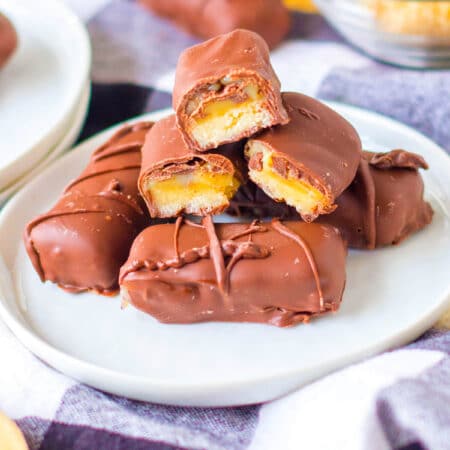 HOMEMADE TWIX BARS