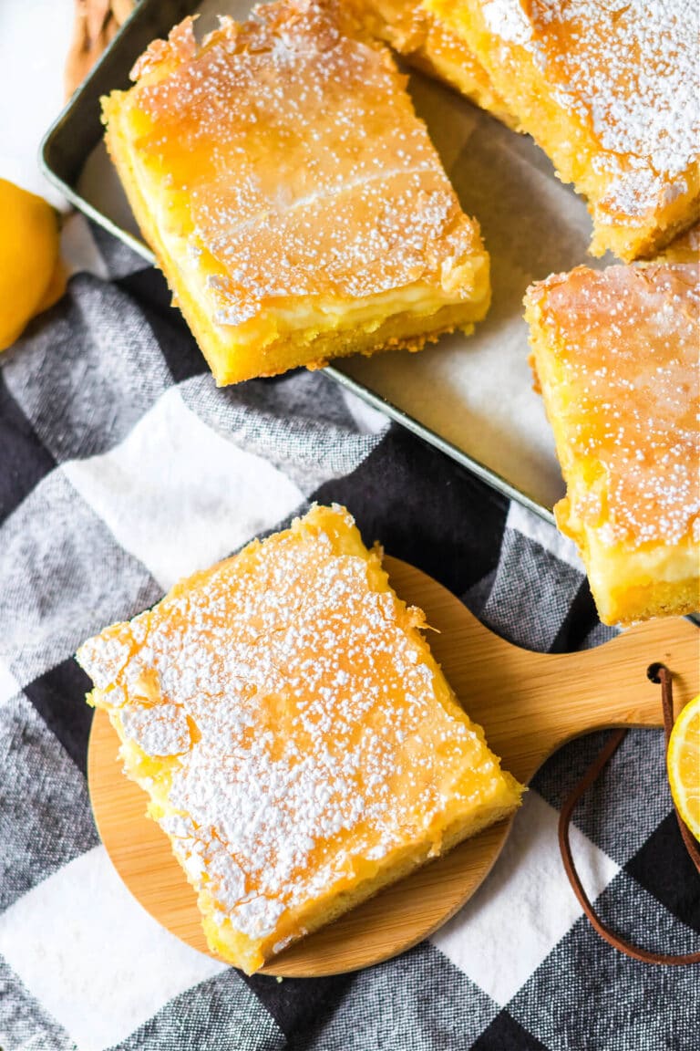 LEMON GOOEY BUTTER CAKE