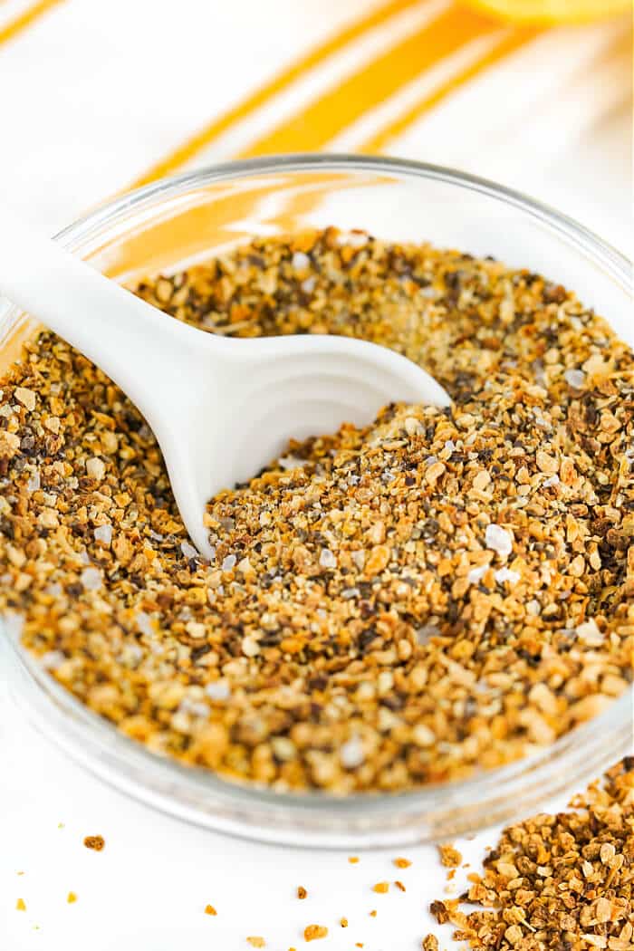 Lemon pepper seasoning is a quick and easy homemade version of the fresh and zesty seasoning we all know and love! LEMON PEPPER SEASONING RECIPE