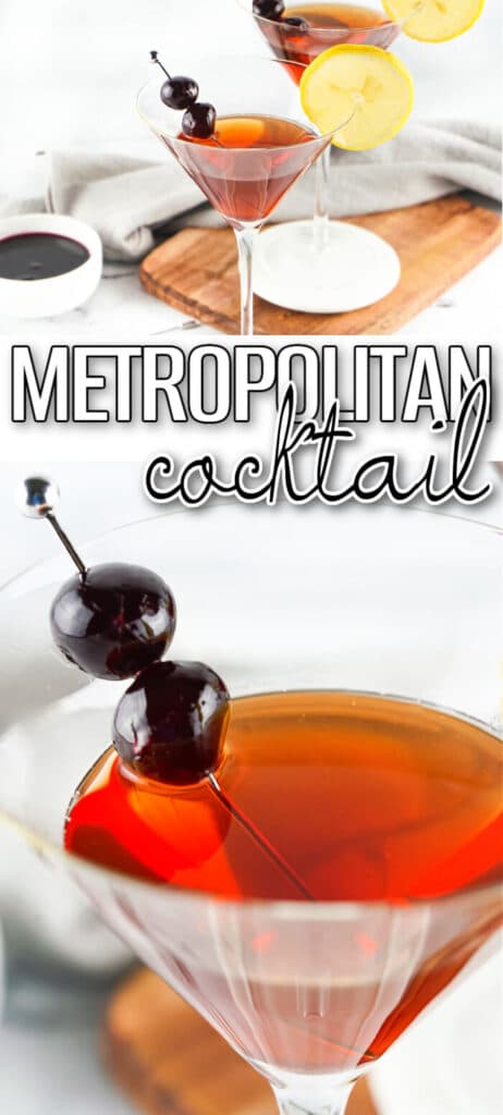 EASY METROPOLITAN COCKTAIL