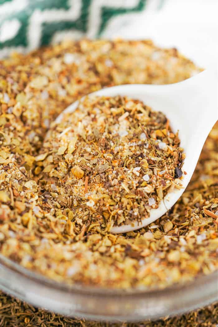 Greek seasoning is simple to throw together and gives you an incredible flavor profile for any of your favorite Mediterranean dishes! GREEK SEASONING RECIPE