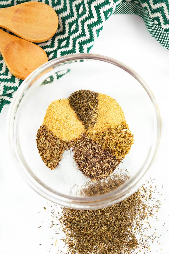 Greek seasoning is simple to throw together and gives you an incredible flavor profile for any of your favorite Mediterranean dishes! HOW TO MAKE GREEK SEASONING